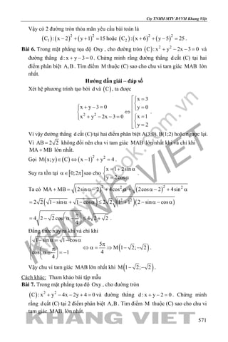 Chuyên đề oxy thầy đặng thành nam