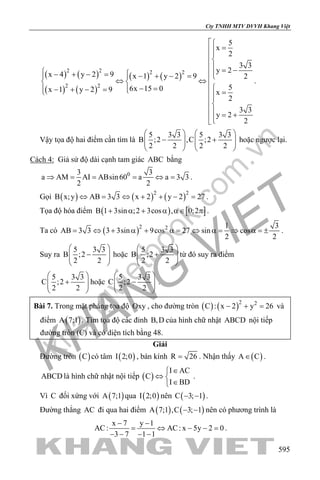 Chuyên đề oxy thầy đặng thành nam