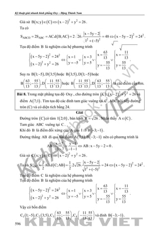 Chuyên đề oxy thầy đặng thành nam