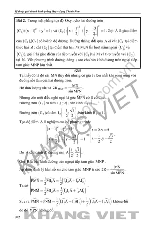 Chuyên đề oxy thầy đặng thành nam