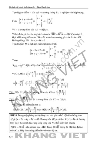 Chuyên đề oxy thầy đặng thành nam