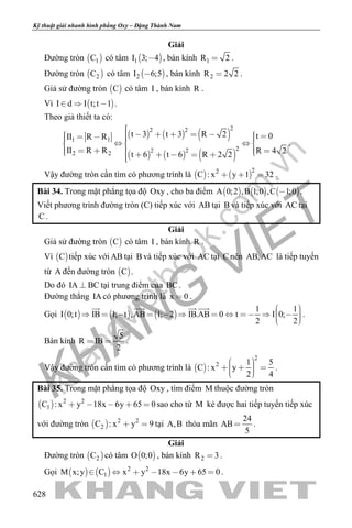 Chuyên đề oxy thầy đặng thành nam
