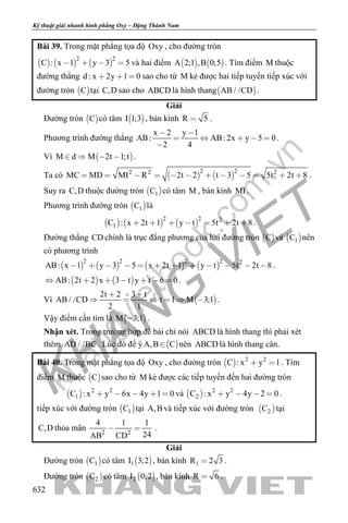 Chuyên đề oxy thầy đặng thành nam