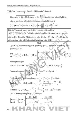 Chuyên đề oxy thầy đặng thành nam