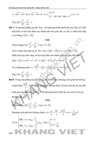 Chuyên đề oxy thầy đặng thành nam