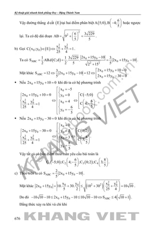Chuyên đề oxy thầy đặng thành nam