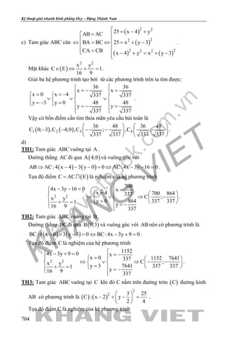 Chuyên đề oxy thầy đặng thành nam