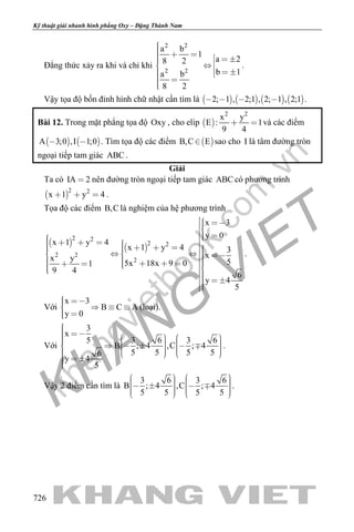 Chuyên đề oxy thầy đặng thành nam