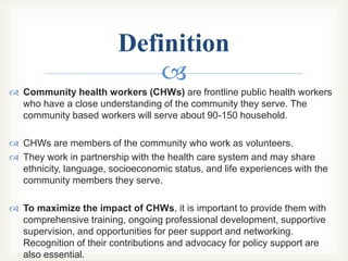 CHWs_sax_ah_PH20.pptx Public health science | PPTX