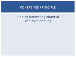 Coherence Principle