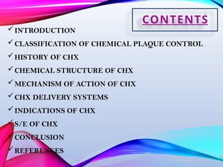 Comprehensive Guide to Chlorhexidine in Periodontal Therapy and Plaque ...