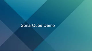 SonarQube Demo
 
