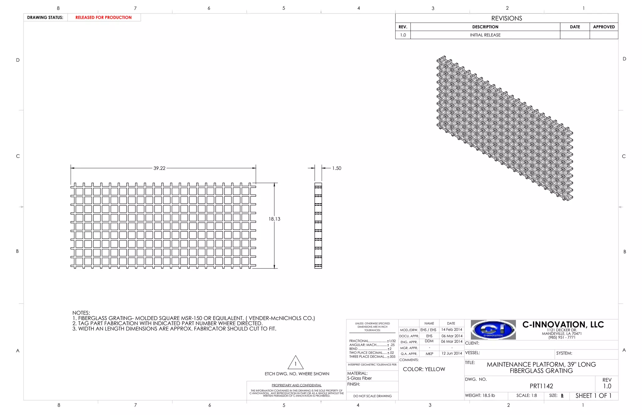 Fabrication Drawings | PDF