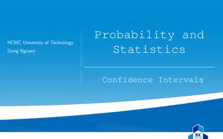 Comprehensive Guide to Confidence Intervals in Probability and ...