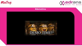 Barcelona Devops Meetup 4 Oct 2018
#demotime
 