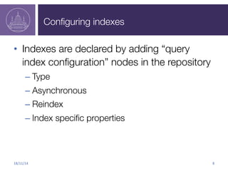 Flexible search in Apache Jackrabbit Oak | PDF