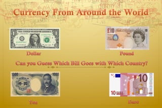 International Money Poster