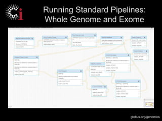 globus.org/genomics
Running Standard Pipelines:
Whole Genome and Exome
 