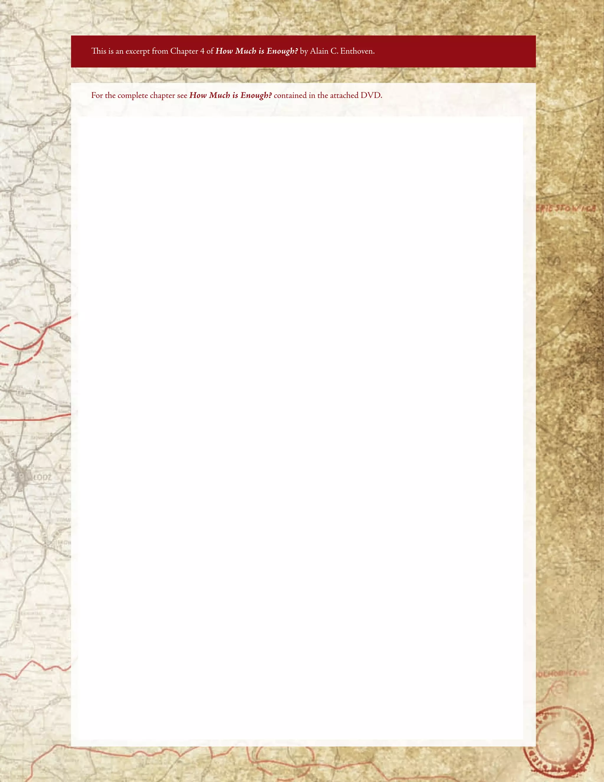 C I A A N A L Y S I S O F T H E W A R S A W P A C T F O R C E S : T H E I M P O R T A N C E O F C L A N D E S T I N E R E P O R T I N G
Tis is an excerpt from Chapter 4 of How Much is Enough? by Alain C. Enthoven.
37
For the complete chapter see How Much is Enough? contained in the attached DVD.
 