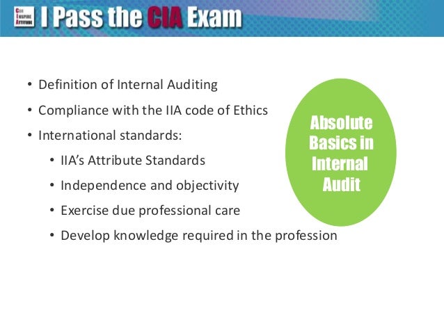 IIA-CIA-Part1 Unterlage