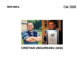 MISCAREA.
CRISTIAN UNGUREANU (IASI)
 