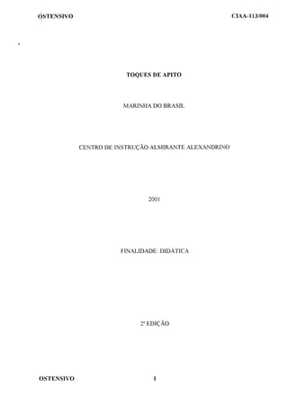 CIAA Toques de Apito da Marinha do Brasil