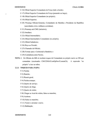 CIAA Toques de Apito da Marinha do Brasil