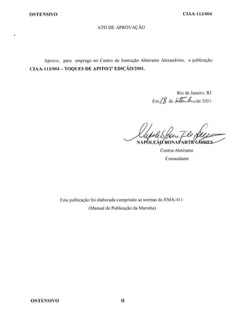 CIAA Toques de Apito da Marinha do Brasil