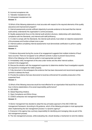 IIA-CIA-Part1試験番号