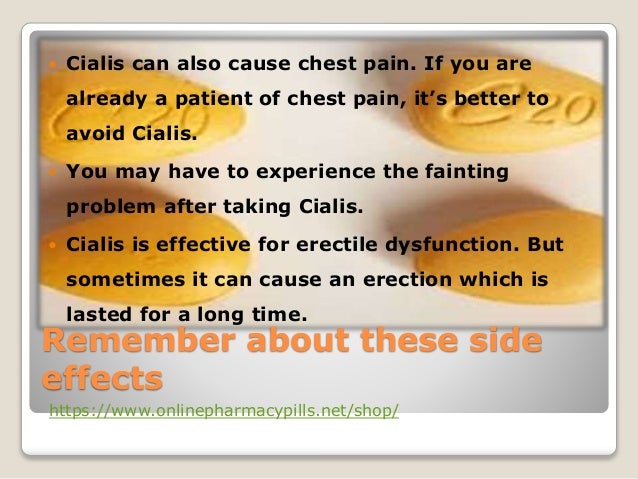 cialis chest pain