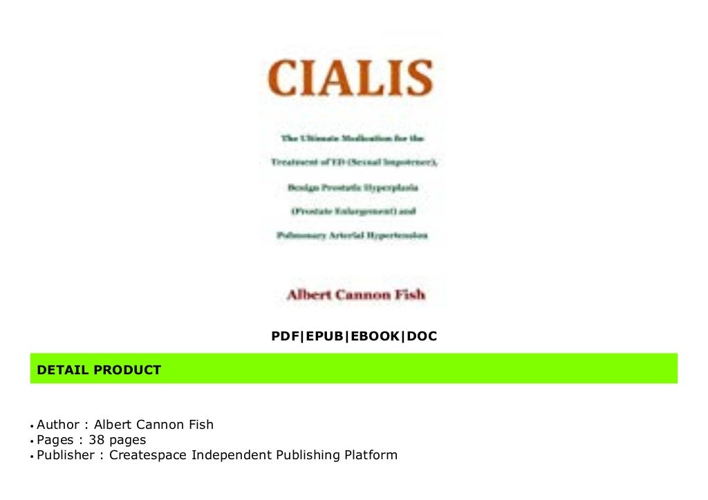 Read Cialis The Ultimate Medication for the Treatment of Erectile