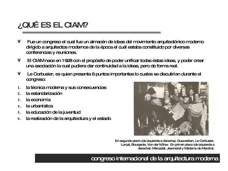 CIAM Presentación