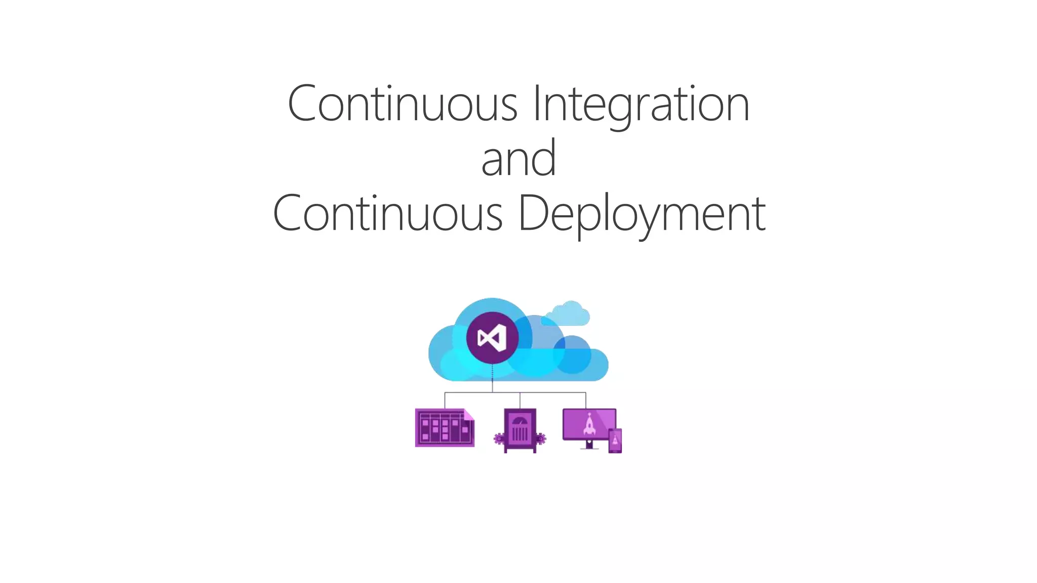 Continuous Integration
and
Continuous Deployment
 