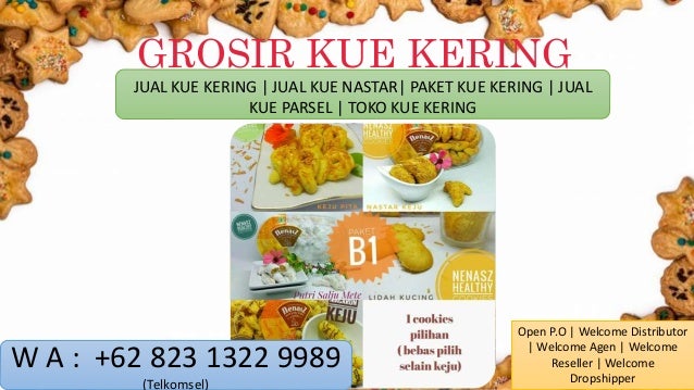 Grosir Kue Kering Di Cianjur Wa 62 823 1322 9989 Tsel