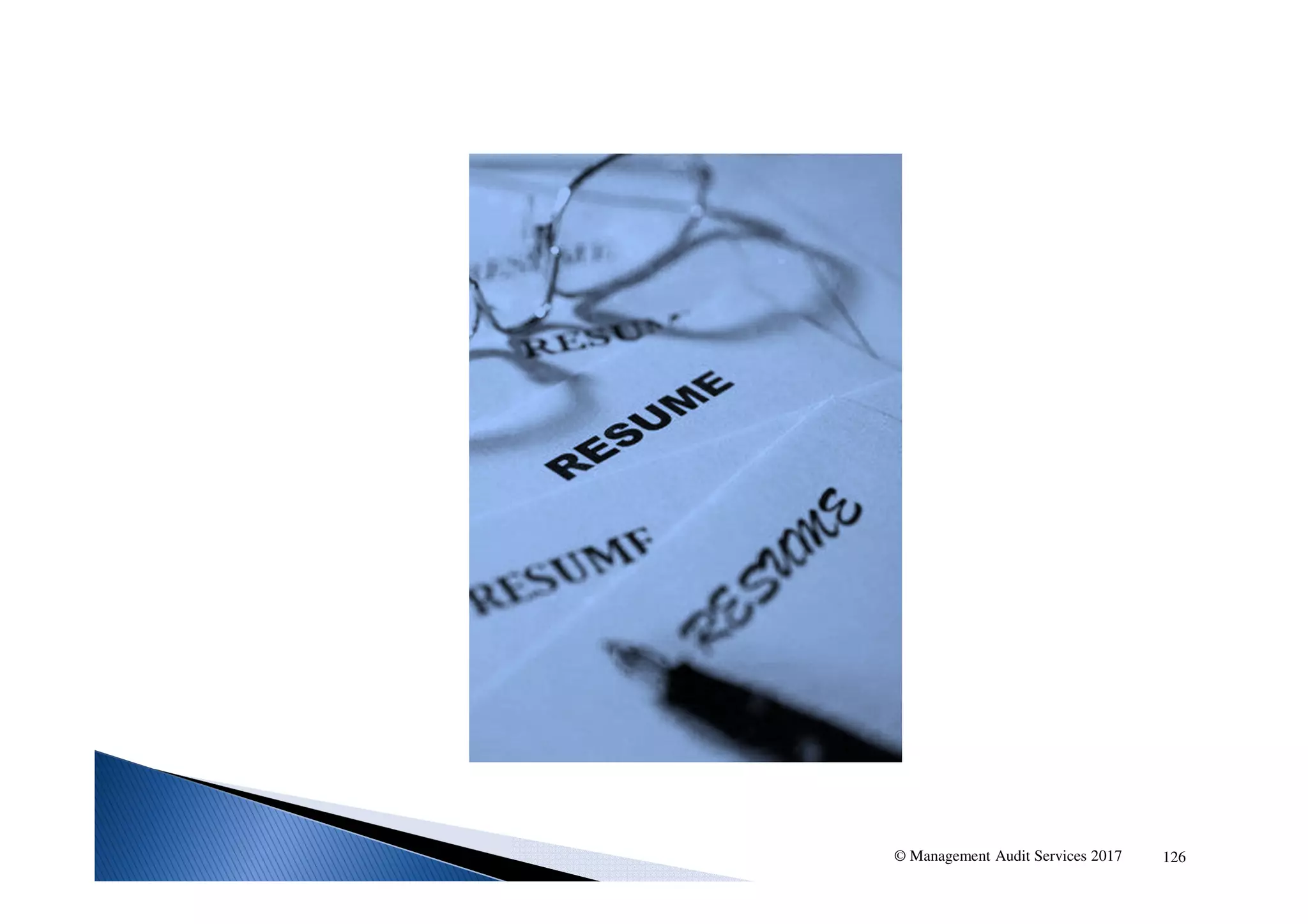 © Management Audit Services 2017 126
 