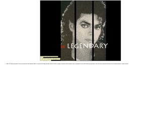 BE LEGENDARY
Photo Credit: <a href="https://www.ﬂickr.com/
photos/
31730516@N03/3919242764/">aleamosaic</a> via
<a href="http://compﬁght.com">Compﬁght</a> <a
href="Photo Credit">cc</a>
• Slide 19: Restate big idea: If record executives hired talented A&R’s to seek and strongly develop artists in order to supply consumers with timeless music as opposed to acts with trends and gimmicks, then the music produced will boost the recording industry’s sales revenue.
 