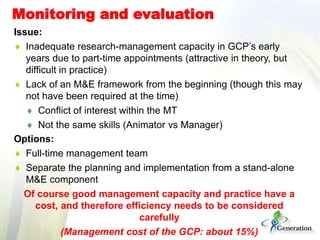 Lessons learn from the generation challenge programme and way forward with the integrated breeding platform