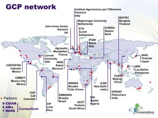 Lessons learn from the generation challenge programme and way forward with the integrated breeding platform