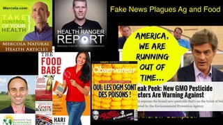 Plant Genetics and The Future of Food. Pam Ronald