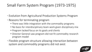 Forever Pioneers. 50 Years Contributing to a Sustainable Food Future … And Counting