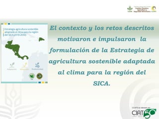 Seguridad alimentaria, agricultura y cambio climático: retos presentes y futuros