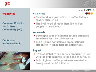 Development Partnerships with the Private Sector 