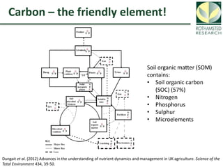 Soil Organic Carbon – devising a single proxy measure for the sustainability of pastoral systems