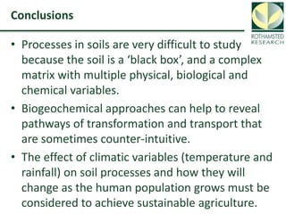 Soil Organic Carbon – devising a single proxy measure for the sustainability of pastoral systems
