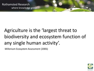 Soil Organic Carbon – devising a single proxy measure for the sustainability of pastoral systems