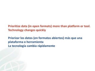 CIAT Workshop: Data Management Community of Practice 