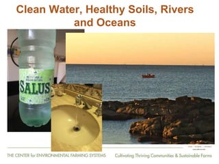 From Farm to Fork: The 20 year journey of the Center for Environmental Farming Systems (CEFS), a collaboration of the two land grant universities and the state department of agriculture in North Carolina, USA."   