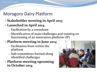 CIAT in Tanzania progress report