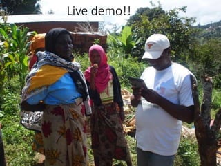 Using science knowledge and expert feedback to accelerate local adoption: climate smart technologies and practices meet ICT tools - experiences of including mobile-phone based tools in research