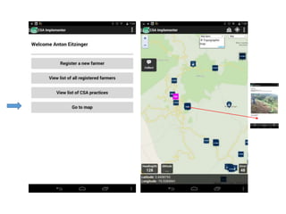 Using science knowledge and expert feedback to accelerate local adoption: climate smart technologies and practices meet ICT tools - experiences of including mobile-phone based tools in research